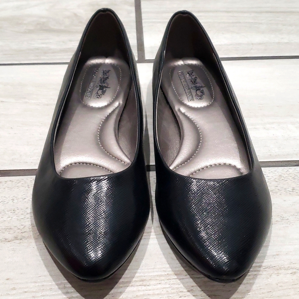 Coach and four loafers.